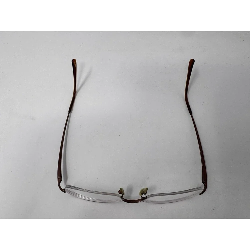 Ray-Ban RB6061 Eyeglass Frames Only 52-19-140 Brown 2622 Italy Made Authentic
